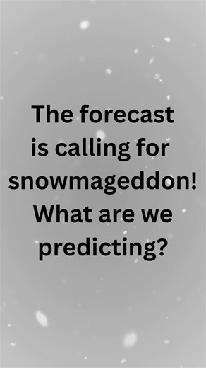 The forecasts are saying everything right now — from a few inches to a “where did my driveway go?” kind of snow. 😄 So we decided to share some predictions of our own. Check them out and tell us your predictions in the comments! Seriously though, this storm is shaping up to be hazardous, and we want all our Bluejays to stay safe. As we move through the weekend and into next week, we’ll be closely monitoring road conditions and will make decisions about school with safety as our top priority. If 