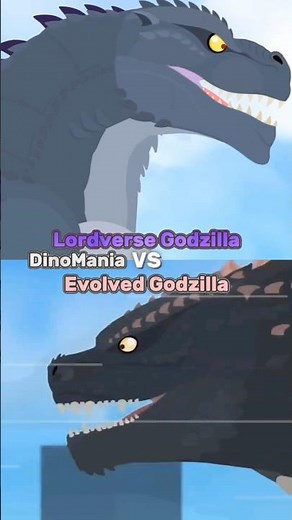 DinoMania Lordverse Godzilla VS DinoMania Evolved Godzilla | Round one