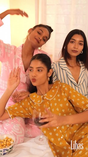 77K views · 384 reactions | The Slumber Party just dropped!  Meet our new loungewear collection, perfect for sleepovers, midnight gossip and comfortable naps.  Find your favourite style in playful prints and happy colours. Shop now!  | Libas | Facebook