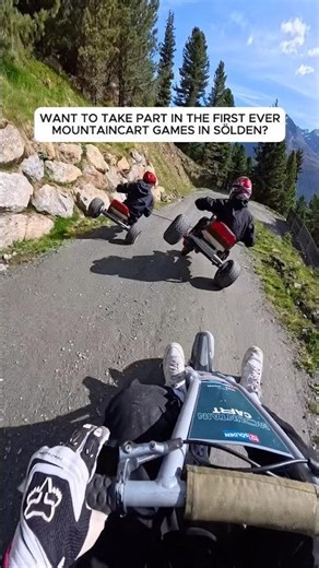 This event is different😳🔥!The firt ever Mountaicart Games in @s@soeldenmountain #fun #summer #race