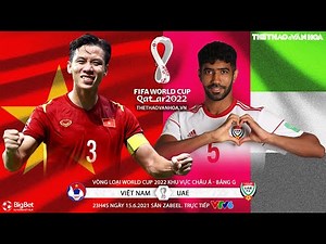 [VTV6 LIVE FOOTBALL] Vietnam vs UAE. Bookmaker odds. 2022 World Cup Asian Qualifiers - Group G