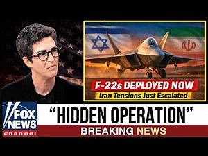 NEARLY 12 F-22s Land in Israel as Iran Tensions SPIKE