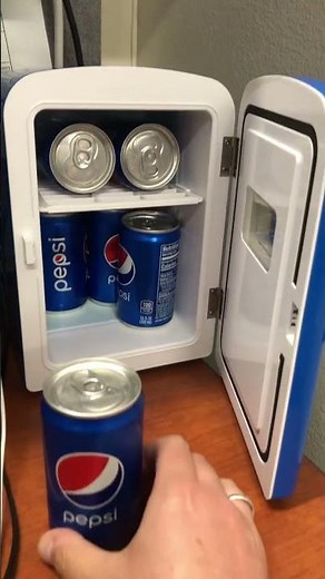 What’s in the Mini Pepsi Fridge? Mini Pepsi’s, Of Course! @Pepsi #pepsi