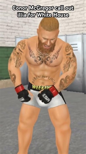 Conor McGregor call out illia for White House #animated #ufc #parody #whitehouse #ufcfreedom250