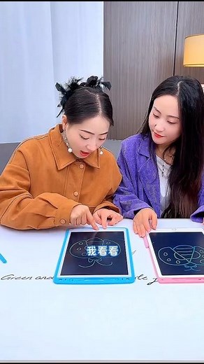 ✨ Magic Handwriting Pad Review with Sisters! ✨