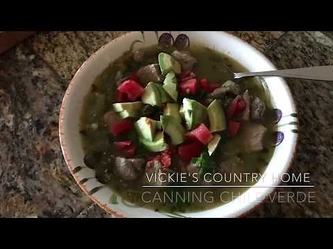 Canning Chile Verde