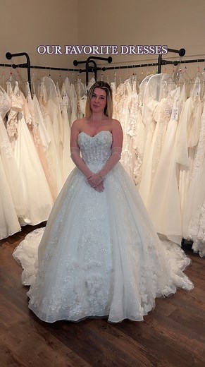 Which style is your favorite? ✨💍 #2025bride #2026bride #weddingdress | Victoria's Bridal Shoppe