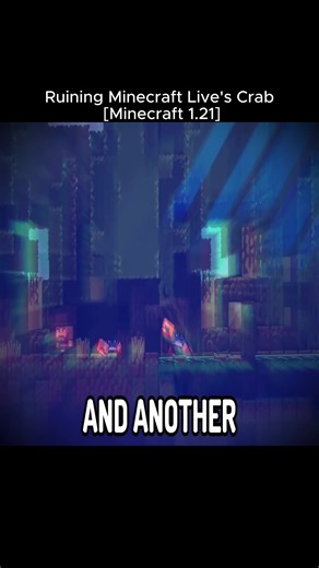 Ruining Minecraft Live's Crab [Minecraft 1.21]