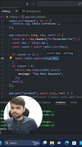 Rate Limiting Node JS #nodejs