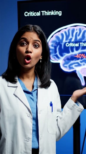 AI Homework/Study பொய்கள் 📚 உங்க குழந்தை மூளை ஆபத்தா? #shorts