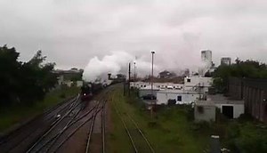26 reactions | 60103 Flying Scotsman & 47580 County Of Essex in top & tail mode working 1Z82 London Victoria to London Victoria via The Surrey Hills Circle passes Woking Junction on 1st June 2016. Gareth | Rail Focus | Facebook