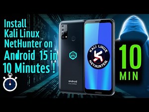 Install Kali Linux Net Hunter on Android 15 in 10 Minutes!