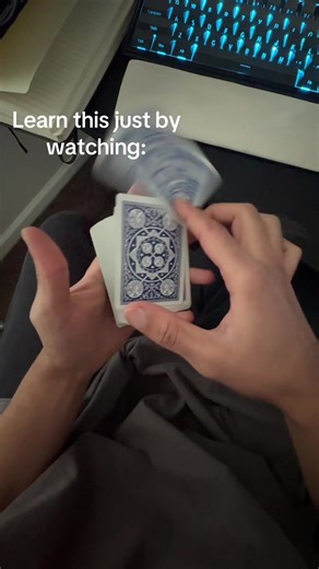 Do you think you can do it? #cardistry #cards #fy #magic | Cardistry