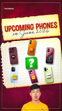 Top 10+ Upcoming Phones June 2026 ⚡ Budget to Flagship! #Shorts