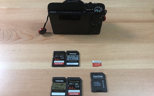 rx100m6 黑卡6存储卡写入速度测试