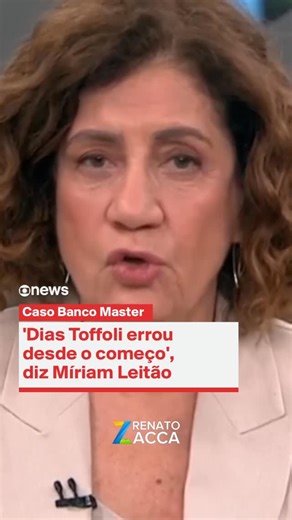 Renato Zacca on Instagram: "Uma pessoa só pode ser ouvida num processo como investigado ou como testemunha, condição na qual o Banco Central não está inserido. “O ministro Dias Toffoli errou desde o começo”, ‘, afirmou a comentarista. “Os juristas explicaram o seguinte: só pode haver acareação depois de haver contradição entre depoimentos. Se não teve nenhum depoimento.... E pior: colocar no mesmo nível a autoridade fiscalizadora, que investigou e mostrou que havia um crime, e o suspeito de crim