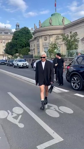 4.6M views · 53K reactions | Kamuntikan na ako kunin ng panginoon ninyo at the Alaia fashion show in Paris 藍藍 Buti nalang talaga matagal mamatay ang masamang damo! | Bryanboy | Facebook