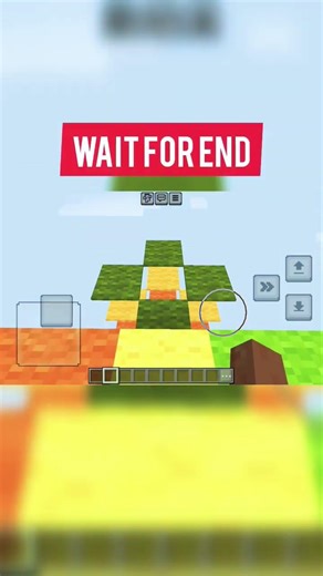 Jumping from world height rainbow carpet #shorts #minecraft #gaming