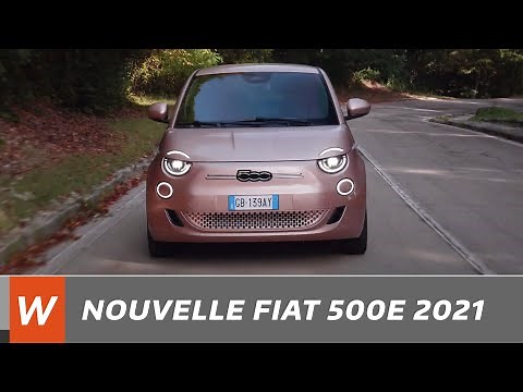 Nouvelle FIAT 500 Electrique (3+1) 2021