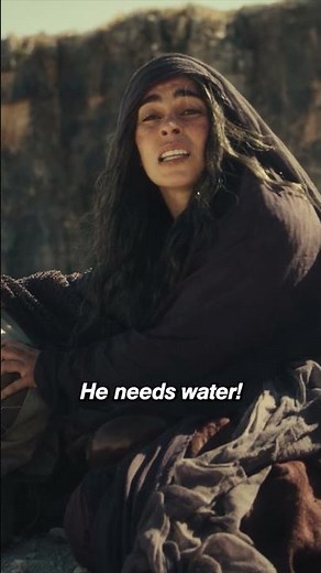 god creates water in the desert for ishmael & hagar 👀 #thefaithful