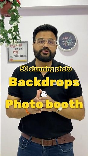 50 stunning photo booth & backdrop ideas for wedding