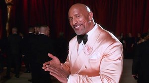 Dwyane "The Rock" Johnson GLAMBOT: BTS at 2023 Oscars