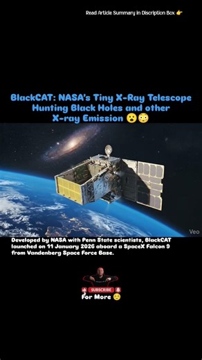 NASA's Tiny X-Ray Telescope 😄 #antarikshtoday #astronomy #nasa #spacex #esa #isro #jaxa #space