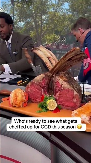 Can't have football without food 🍔