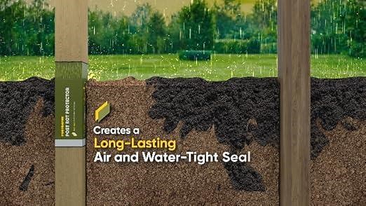 How Postsaver protects the post from rot