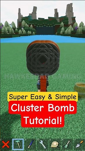 Roblox Build a Boat for Treasure Super Easy & Simple Tutorial Cheap Cluster Bomb #roblox #babft