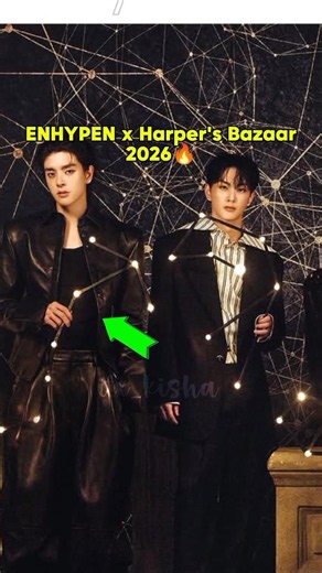 ENHYPEN for Harper's Bazaar🔥#jaywonberry #enhypen #trendingshorts
