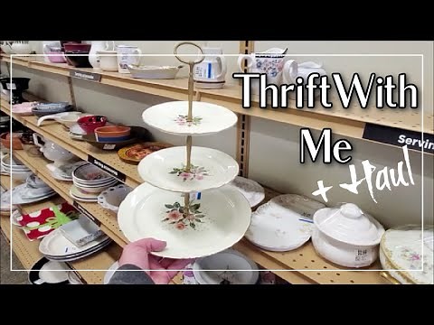 Thrift With Me + Haul ||Thrift Store Shopping, Haul & Styled Finds ||Thrifting Vintage Home Decor