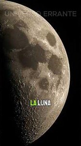 ¿Sabías que la Luna no brilla por sí misma? Su luz es un reflejo robado del Sol.#Luna #sol #universo
