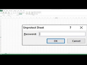 Step-by-Step Guide to Removing Excel Sheet Protection Microsoft Office