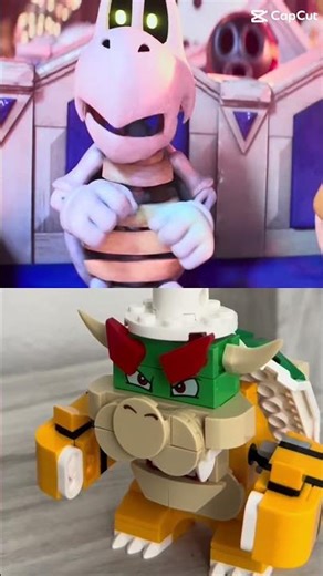 The Super Mario Galaxy Movie Featuring Wedding Bowser and Peach in Lego VS. Trailer #mario #lego