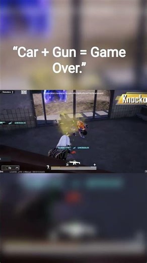 "Car + Gun = Game Over.”“Fast drive, faster kills.” #ytshorts #bgmi #cardriving #ytthumbnail #ynf