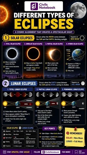 What is Eclipse? Types of Eclipses