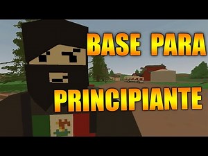 HOW TO CREATE A STARTING BASE IN UNTURNED!