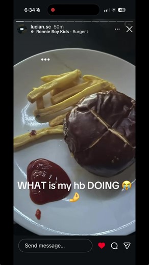 What is My HB Doing? A Fun Burger Observation