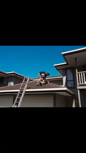 👷‍♂️ Up on the roof, the boys are at it again! 🏠💪 Repointing, swapping broken tiles, cleaning up… and yes, safety harnesses are on (we’re not THAT crazy!) 😆 Teamwork, laughs, and a job done right — that’s how we roll! 🙌 #WeatherproofRestorations #RoofLife #Teamwork #RoofSquad | WeatherpRoof Restorations