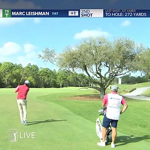 458K views · 3.1K reactions | Driver off the deck.  Even Xander Schauffele was impressed with how Marc Leishman pulled this shot off. | PGA TOUR | Facebook