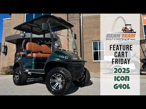 Feature Cart Friday - 2025 Icon G40L (GAS) | Dean Team Golf Carts