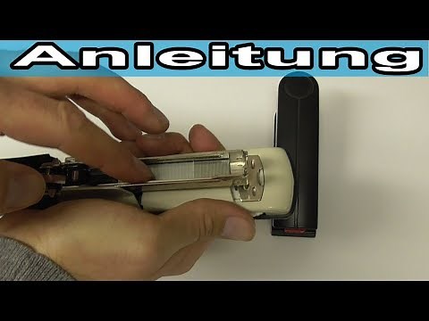 Instructions - Novus Tacker and Standard Tacker Filling / Refilling Tackers