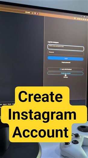 Create Instagram Account On PC #Instagram #InstagramTutorial #CreateAccount #SocialMedia #HowTo