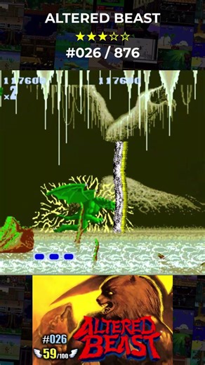 The first Sega Mega Drive / Genesis game: Altered Beast #gamelibrary #retrogaming #megadrive