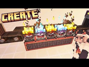 How to Use Create Enchantment Industry!! [Create 0.5] | Create Mod Walk-Through