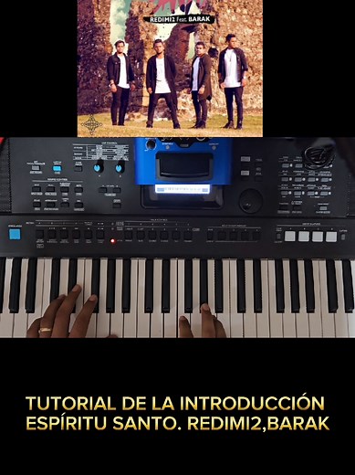 Tutorial fácil de piano: Espíritu Santo - Redimi2