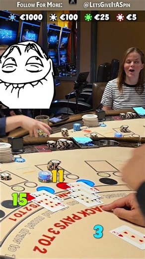 Don’t Troll Me on a €1000 Hand🤯