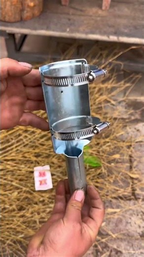 As long as you have bamboo at home, you can make your own bamboo broom using this tool.