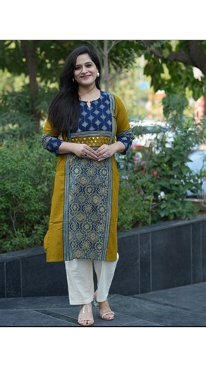 Kala Creation on Instagram: "Kala Creation Beautiful Printed With Mirror Work Long Kurti Fabric : Cotton Size : S(36) To 2XL(44) Cream Color : C.G Road, Gurukul And Navrang Circle Available. Yellow Color : Naranpura, Bodakdev, Gurukul And Navrang Circle Available. For Queries WhatsApp: +918160675079 Store Locations Ahmedabad NAVRANG CIRCLE, NARANPURA, GURUKUL, PANCHVATI,BODAKDEV #indiandresses #fashiontrend #fashiontrendsetter #fashiontrends #readymadedress ladieswear ladiessuit trending top clo